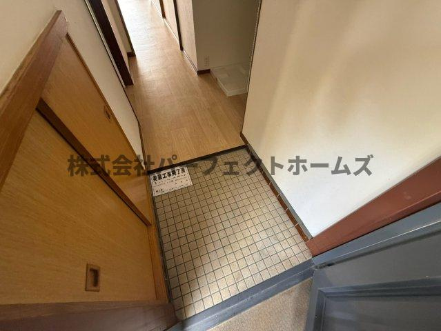 キッコーハイツ岡山手の玄関|きれいな玄関です
