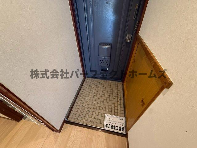 キッコーハイツ岡山手の玄関|落ち着いた玄関です