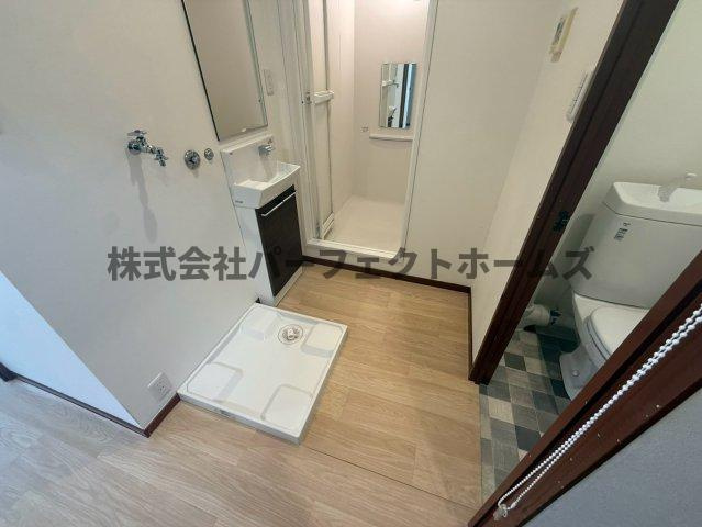 キッコーハイツ岡山手の洗面所|洗面所です