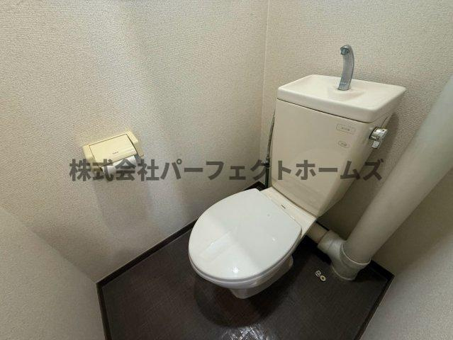 キッコーハイツ岡山手のトイレ|落ち着いたトイレです