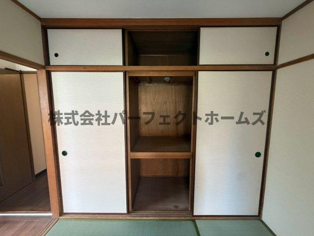 キッコーハイツ岡山手の収納|収納のためのスペースです