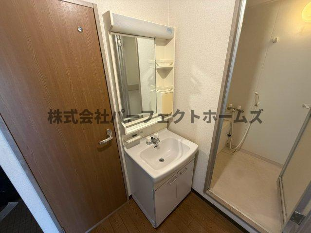 キッコーハイツ岡山手の独立洗面台|独立洗面台で身支度をすべて済ませてしまいましょう