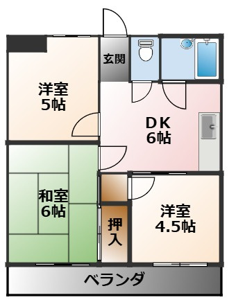【間取り】 | ロワイヤル学文