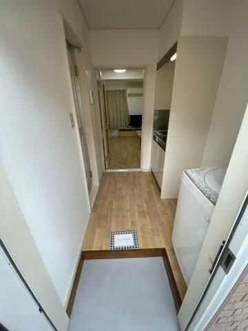 山手グリーンハウス２号館の玄関