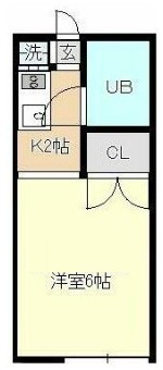 山手グリーンハウス２号館の間取り