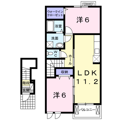 ファミール　メゾンの間取り