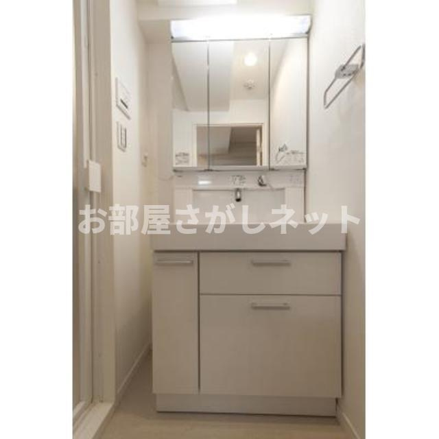 江戸川橋杉原ビルヂング【おとり物件なし】#学生・社会人にオススメ！初期費用分割払いOK！の洗面所|※写真は同タイプ住戸です。