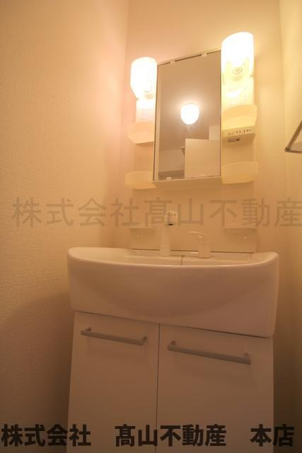 宗像市平井１丁目のアパートの洗面所|※掲載写真は同タイプの別号室です。実際の仕様・設備は内見時にご確認ください