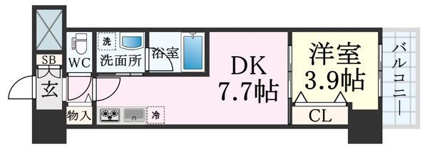 クロスレジデンス神戸元町（旧アーバネックスみなと元町Ⅱ）
