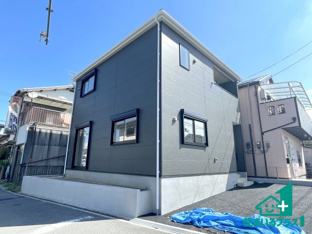 ■枚方市野村北町　第3期　新築一戸建ての外観|お客様に長く安心して住んでいだだける事にこだわった家づくり！住んでからのアフターサービスにもしっかりと取り組んでいます！