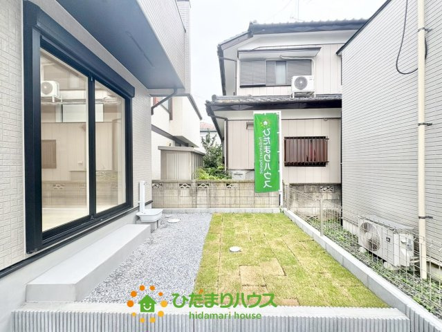 白岡市小久喜2期　新築一戸建ての庭|２０２６年９月１日　撮影