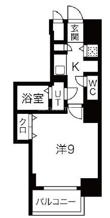 アドバンス心斎橋グランガーデンの間取り
