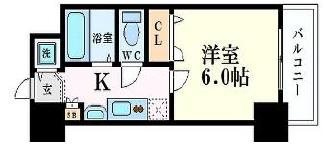 プレサンス中之島公園グラシアの間取り