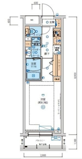 【間取り】 | リヴシティ立川ミッド | 間取りです。