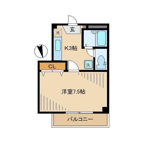 【間取り】 | アクティ中野坂上