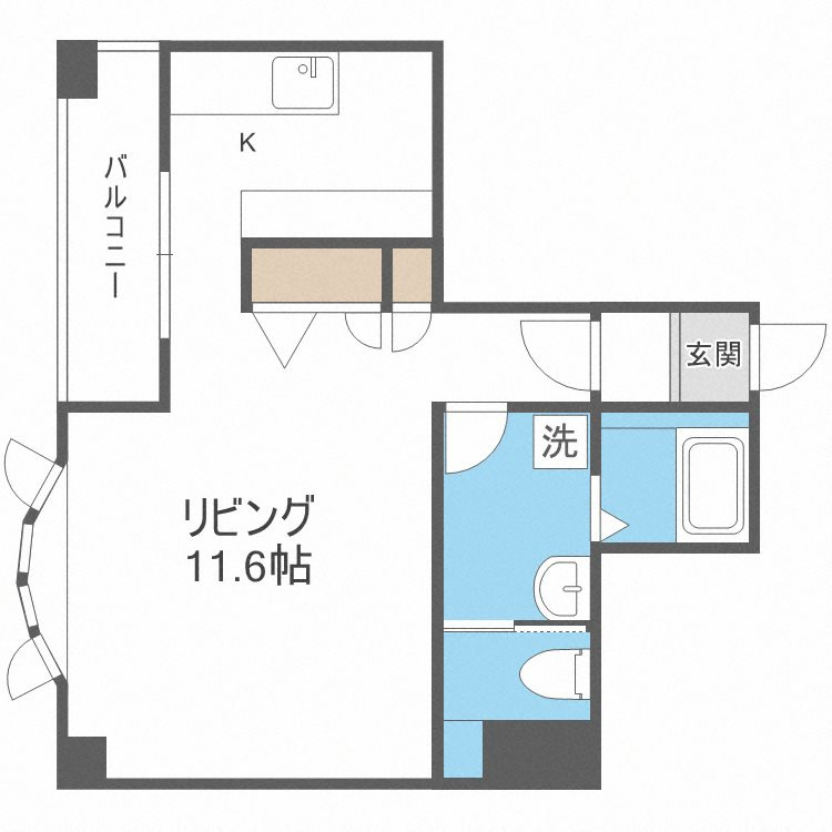 ヴェローナⅡの間取り