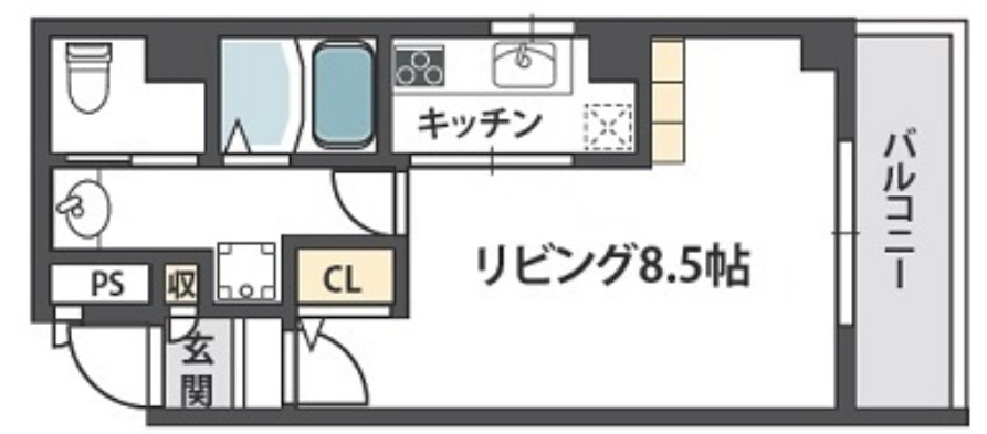 ヴェローナⅡの間取り