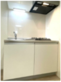 robot home 尼崎センタープール前のキッチン