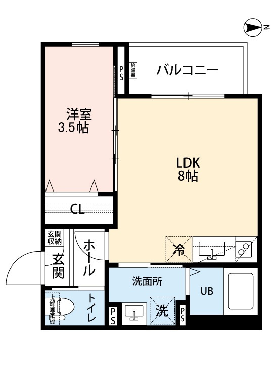 robot home 尼崎センタープール前の間取り