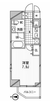 アーデン堺筋本町の間取り