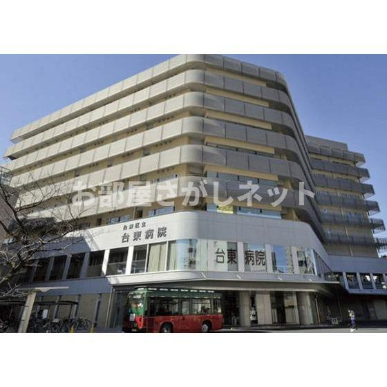 ＭＡＩＳＯＮ　ＭＩＭＯＳＡＳの周辺|病院「上野病院まで246ｍ」台東病院