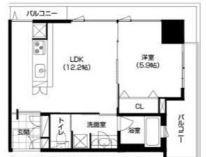 アーバネックス淀屋橋の間取り