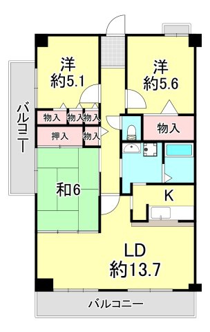 ベアトゥスの間取り