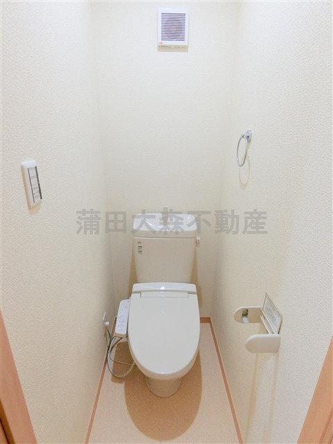 グラシア蒲田本町のトイレ|温水洗浄便座対のトイレ