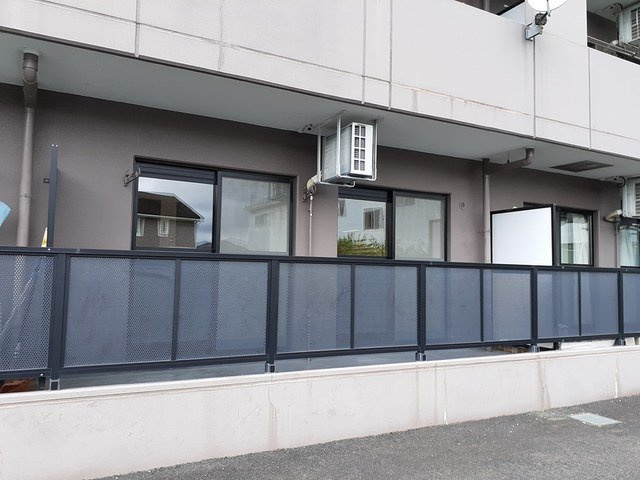 シルクコートのバルコニー