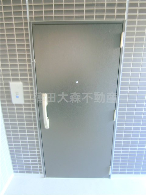 ミュプレ池上の玄関