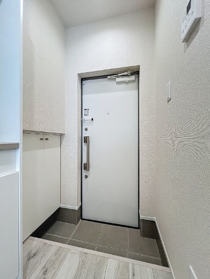 スクウエア鷺宮の玄関