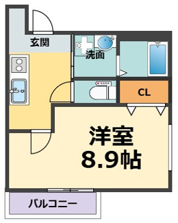 【間取り】 | フジパレス西宮今津Ⅲ番館