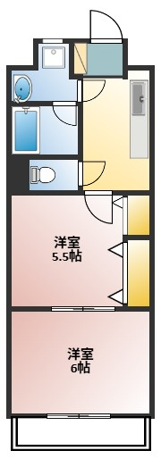 【間取り】 | 使い勝手の良い2Kの間取り！