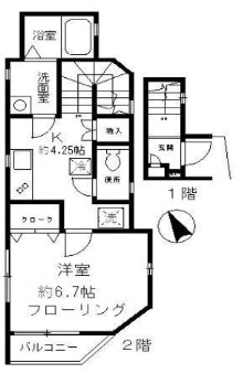 【間取り】 | ヴィブレ武蔵小山