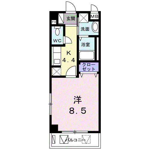 【間取り】 | テゾーロ　ミオ