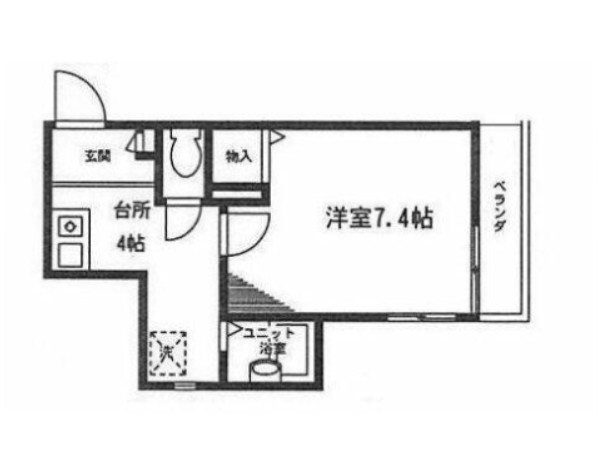 リバティ・ハイムの間取り|間取りです。