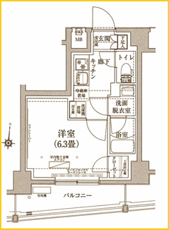 【間取り】 | アイルプレミアム横浜ウエスト