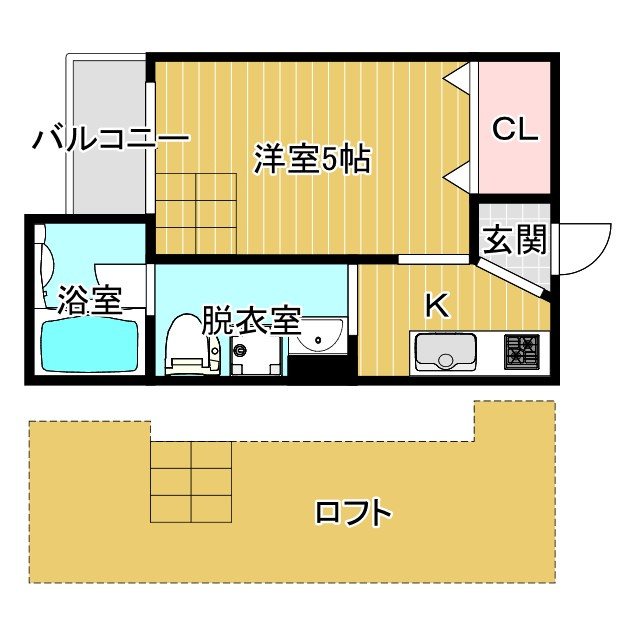 Lirest Suminoeの間取り