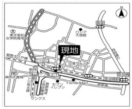 プライムアーバン麻布十番の地図