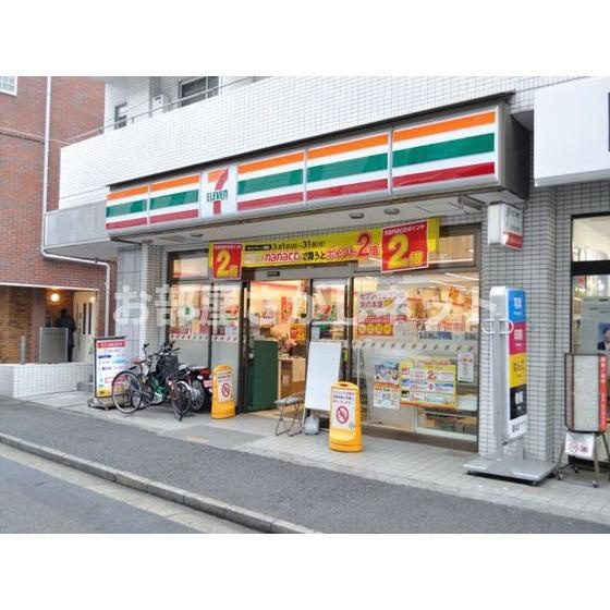 ウィステリア代々木の周辺|コンビニ「セブンイレブンまで63ｍ」セブンイレブン