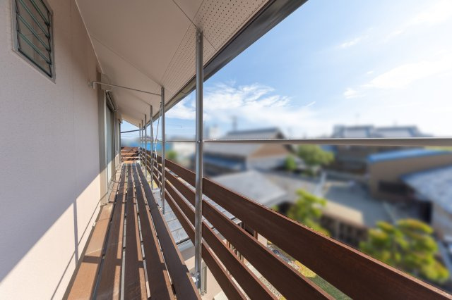 鈴鹿市磯山1丁目のバルコニー