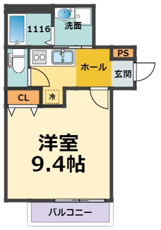 【間取り】 | フジパレス武庫川駅東2番館