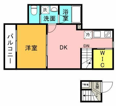 【間取り】 | Ｋ－ｈｏｕｓｅ西蒲田