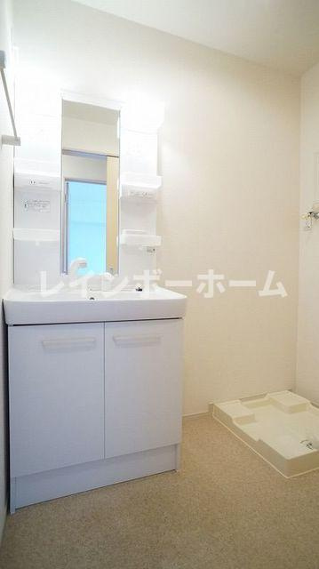 【仲介手数料：50％OFF】対象物件！の洗面所|コンパクトで使いやすい洗面所