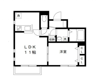 【間取り】 | インペリアルⅡ | 間取りです。