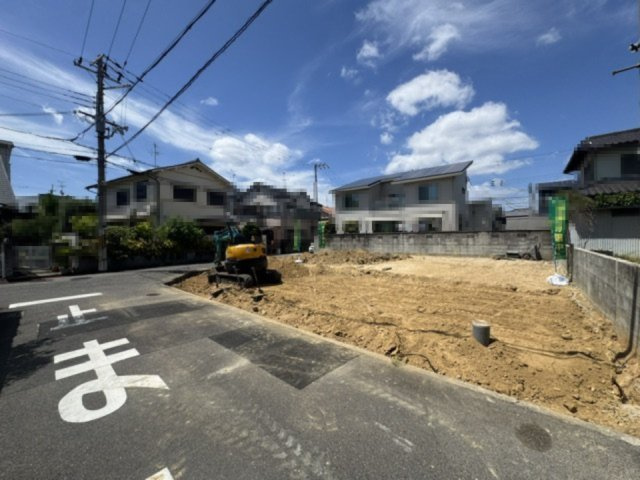 【前面道路含む現地写真】 | Livele Garden.S堺東区日置荘原寺町　2号棟 | 最長35年の住宅保証システムや地盤サポートシステム20年保証付き！計4回の無料定期点検も付いて安心！（2026年8月11日撮影）