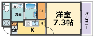 【間取り】 | ステラハウス鳴尾 | ステラハウス鳴尾