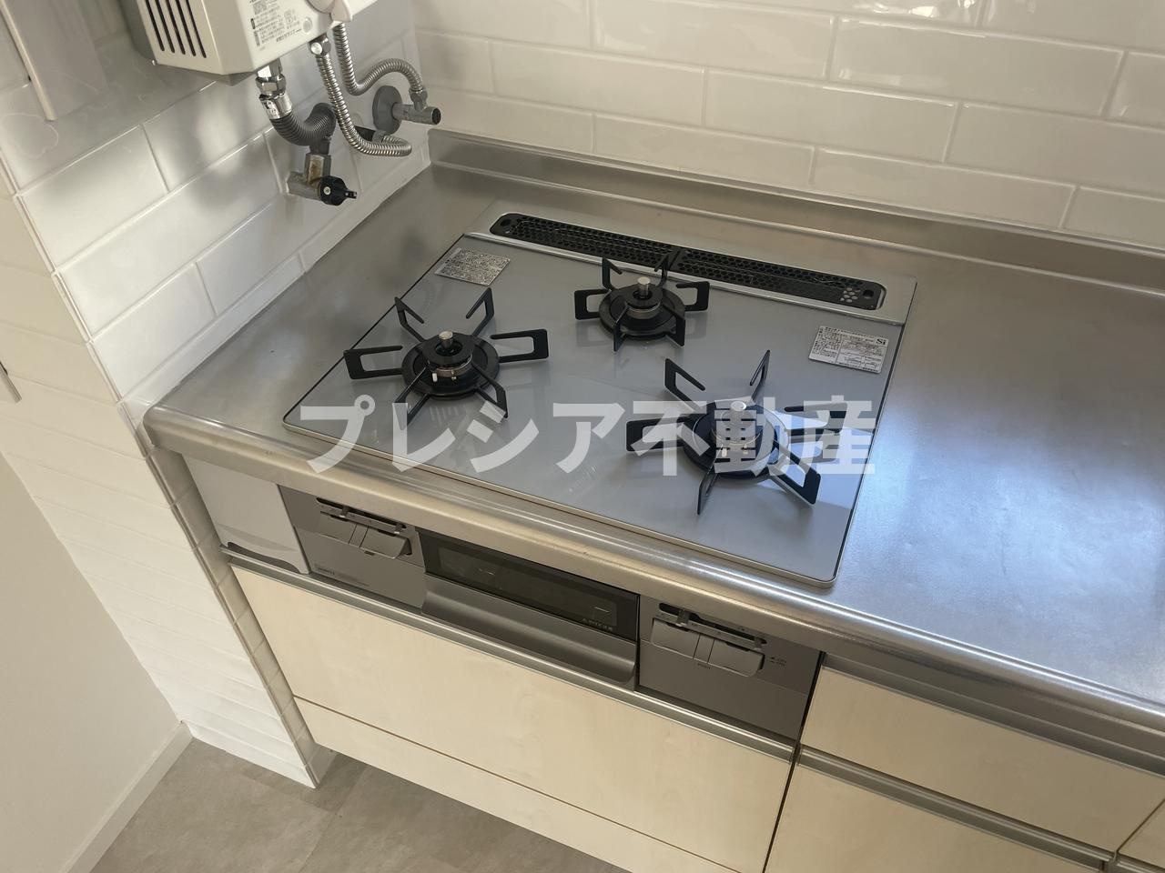 渦ヶ森コーポ7号棟のキッチン