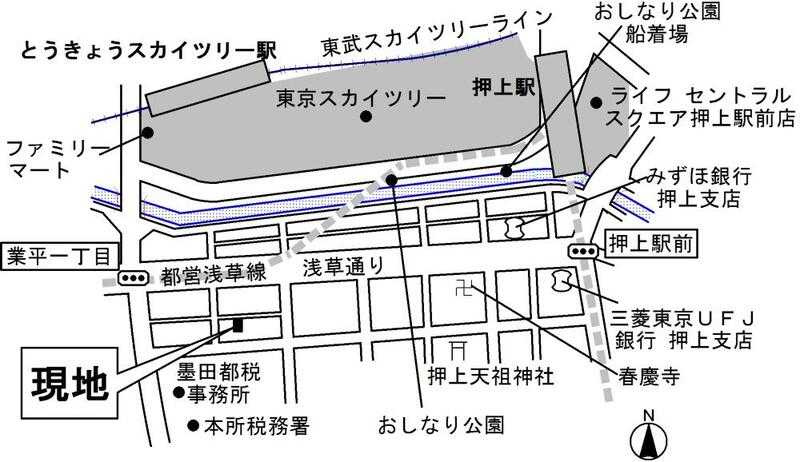 グランビューオシアゲの地図