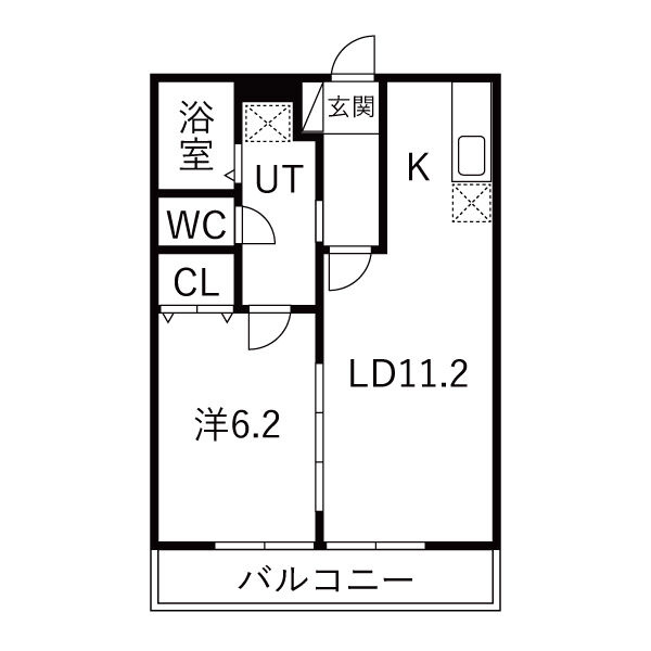 リブエステート井田の間取り